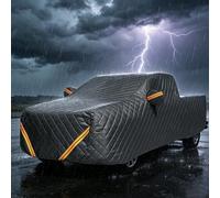 Hail Protector Car Cover Compatible With Toyota BB Open Deck 2000-2001 | All Weather Outdoor Waterproof Tarpaulin Protection Against Hail Snow Rain with Reflective Strips