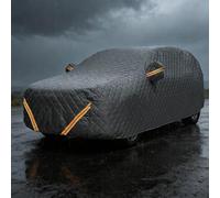 Hail Protector Car Cover for BMW F23 2 Series Cabrio Full Covers, Layer All-Weather Protection, Car Cover Against Hail, Windproof, UV, with Reflective Strips, Fits Hatchback, Sedan & SUV