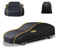 Hail Protector Car Cover For Jeep Cherokee KJ 2002-2007 Full Covers, 5-Layer Thickened Car Cover For Hail Protection, Outdoor Winter Covers,All-Weather Waterproof Snow, UV