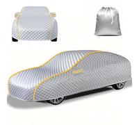 Hail Protector Car Cover For Jeep Cherokee KJ 2002-2007 Full Covers, 5-Layer Thickened Car Cover For Hail Protection, Outdoor Winter Covers,All-Weather Waterproof Snow, UV