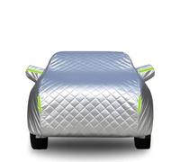 Hail Protector Car Cover for M itsubishi Lancer Evolution X, 2008-2014 Heavy Duty Waterproof Outdoor Full Car Covers Anti-Hail Padded Cotton,Windproof Straps & Reflective Strips,All Weather(Silver)