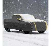 Hail Protector Car Cover for Ram 1500 Big Horn Crew Cab6.4 2024-2025, Outdoor Full Truck Car Covers All Weather Rain Sun UV Wind Proof, with Reflective Strips Storage Bag