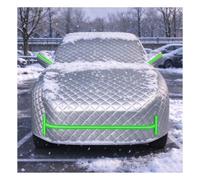 Hail Protector Car Cover for Renault Clio Williams, Multi-Layer Thickened All Weather Outdoor Vehicle Cover with Windproof Straps & Reflective Strips, Waterproof Sunproof Dustproof Car Cover