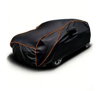 Hail Protector Car Cover for Vauxhall Cascada(2013-2025), Snow and Rainproof UV Heat Proof Customizable for All Seasons With Reflective Strips(Black)