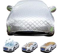 Hail Protector Car Cover for Volkswagen Golf 8 TCR,Thickened Snow Cover Half Garage,Windproof and UV-Proof,Ultra-Thick,Suitable for All Seasons M1023