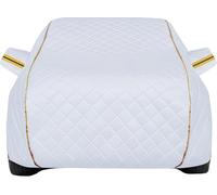 Hail Protector Car Cover Thickened for Toyota IQ Hatchback(2009-2015) Snowproof Full Body Covers All-Weather Sun Snow Rain UV Protection Durable Garage Outdoor Outside Winter Vehicle Protection