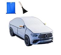 Hail Protector Car Cover with Reflective Stripes Protects from Sun, Snow, Frost and Dust with Storage Bag Car Windshield Cover Extra Large 178x90 in