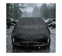 Hail Protector Half Car Cover For La-d Ro-er Defender 130,5 Layer Heavy Duty Waterproof All Weather Car Cover With Reflective Strips dy443gt