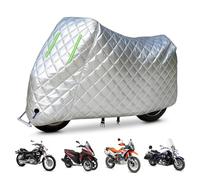 Hail protector Motorcycle cover For ZEV S15000 LR,Heavy Anti-Hail Custom Motorcycle Storage Cover, Ultra Thick Cotton Mat Outdoor Against Hail, Rain, Snow & Dust
