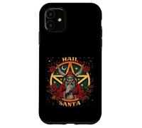 Hail Santa Pagan Solstice Gothic Krampus Creepy Christmas Case for iPhone 11