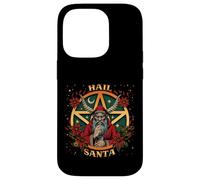 Hail Santa Pagan Solstice Gothic Krampus Creepy Christmas Case for iPhone 14 Pro