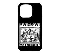 Hail Satan Live Love Lucifer With Dancing Demons Original Case for iPhone 15 Pro