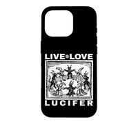 Hail Satan Live Love Lucifer With Dancing Demons Original Case for iPhone 16 Pro