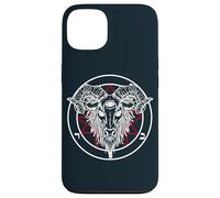 Hail Satan - Satanic Occult - Baphomet Evil Goat Pentagram Case for iPhone 13
