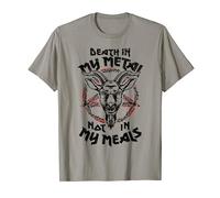 Hail Seitan Go Vegan T-Shirt Funny Veganism Metal Shirt Gift