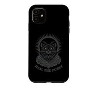 "Hail the Pussy" Goth Satan Clothing Gothic Hail Satan Case for iPhone 11