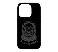 "Hail the Pussy" Goth Satan Clothing Gothic Hail Satan Case for iPhone 14 Pro