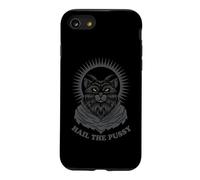 "Hail the Pussy" Goth Satan Clothing Gothic Hail Satan Case for iPhone SE (2020) / 7/8