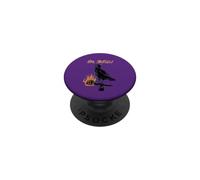 Hail Yourself Last Podcast on Left Microphone Crow PopSockets Adhesive PopGrip