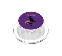 Hail Yourself Last Podcast on Left Microphone Crow PopSockets PopGrip for MagSafe