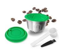 HAILASRE Reusable Pods Stainless Steel Metal Refillable Coffee Capsule for Dolce Gusto,Filter Refill Pod Compatible with Dolce Gusto Piccolo & Genio S Machine