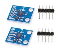 Hailege 2pcs ADXL335 3-Axis Accelerometer Angular Transducer Sensor GY-61 Accelerometer Sensor Angular Transducer Sensor Analog Output 3-5V for