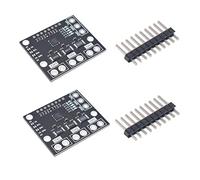 Hailege 2pcs INA3221 Current Power Voltage Monitor Triple Channel Monitor High-Side Measurement Shunt and Bus Voltage Monitor with SMBUS I2C Interface