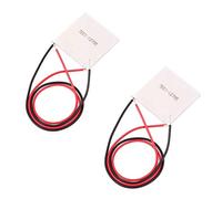 Hailege 2pcs TEC1-12706 Semiconductor Refrigeration Tablets TEC1-12706 12V 6A Heatsink Thermoelectric Cooler Cooling Peltier Plate Module 40x40MM