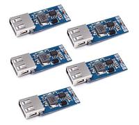 Hailege 5pcs 3A DC-DC 9V/12V/24V to 5V Step Down Power Module USB Vehicle Car Charger