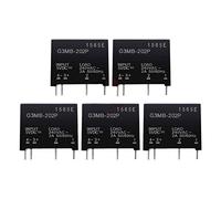Hailege 5pcs G3MB-202P Solid State Relay Module G3MB-202P G3MB 202P DC-AC PCB SSR In 5V DC Out 240V AC 2A Solid State Relay Module