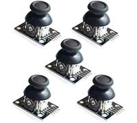 Hailege 5pcs Game Joystick Sensor Game Controller Sensor JoyStick Breakout Module for PS2