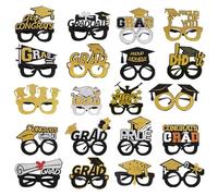 Hailerio Graduation Glasses Class of 2025 | Graduation Glasses Booth Props Class of 2025,Felt Eyeglasses Photoshoot Props for Professors Adults Teachers Yearbook Senior Portrait