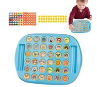 Hailerio Memory Game,Animal Fruit Pattern Learning Toys | Flipping Matching Strategy Board Game | for Preschool Kindergarten Desktop Play Group Gatherings Toddler Kids Family