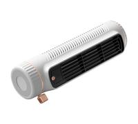Hailerio Small Tower Fan for Bedroom | Rechargeable Bladeless Portable Silent 3 Speeds - Fans That Cool Like Air Conditioners | for Indoor Home Bedroom Office Study Room Dorm Apartment RV Sleep