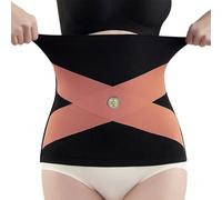 Hailerio Womens Waist Trainer Belt, Adjustable Tummy Control Belt Waist Body Shaping Trainer Workout Sports Girdles Band for Travel, Home, Gym, Dorm Black