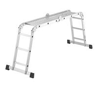 Hailo 7412-031 ProfiStep 150 kg Capacity Combination Ladder (4 x 3-Rung Sections)