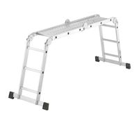 Hailo 7412-037 ProfiStep Ladder Aluminium 4.35m Max Height 16.7kg