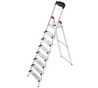 Hailo 8040-801 Large 8-Tread Aluminum Deluxe Extra-Deep Comfort Steps