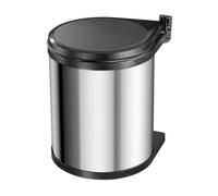 Hailo Cupboard Bin Compact-Box Size M 15 L Stainless Steel 3555-101