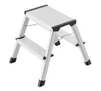 Hailo D60 Standardline Double Sided Folding Steps - 2 Tread