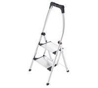 Hailo K100 Topline Aluminium Comfort Step Ladder - 2 Tread