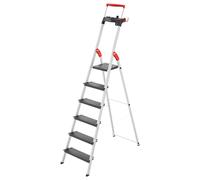 Hailo L100 TopLine Aluminium Safety Stepladder - 8050 Range