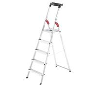Hailo L60 5 Tread Aluminium Safety Step Ladder