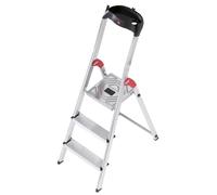 Hailo L60 Aluminium Step Ladders With Platform
