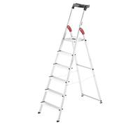 Hailo L60 Aluminium Step Ladder - 6 Tread