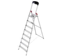Hailo L60 Aluminium Step Ladders With Platform