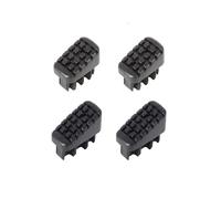 Hailo Ladder Foot Set - Replacement Feet for Hailo Household Ladders such as L20, L40 BasicLine and L50, L60 StandardLine - 43 x 20 and 35 x 20 mm Bars - 4 x Ladder Feet - Black