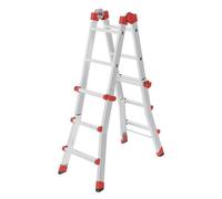 Hailo M80 Aluminium Multipurpose Ladder - 4 X 3 Rung
