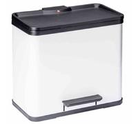 Hailo Pedal Bin Waste Separator 3 x 9 L Trash Can Recycling Eco Bio