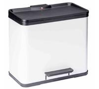 Hailo Pedal Bin Waste Separator 3 x 9 L Trash Can Recycling Eco Bio